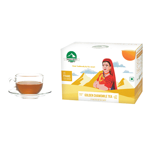Golden Chamomile Tea ( 20 Pyramid Tea Bags )