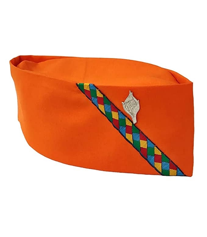 Traditional Brhamkamal Cap of Uttarakhand 