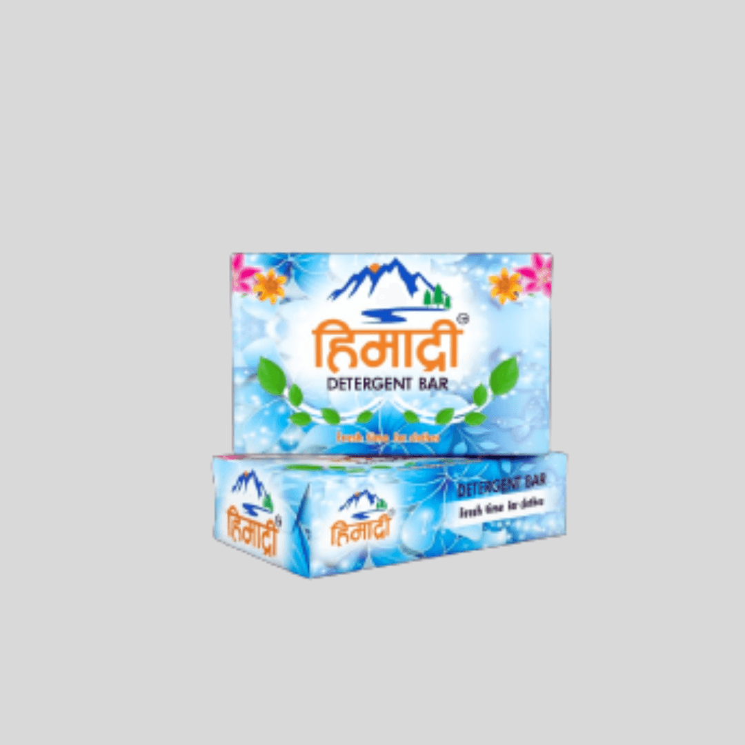 Himadri Laundry Detergent Bar | Removes Tough Stains, ( Set Of 5 ) |