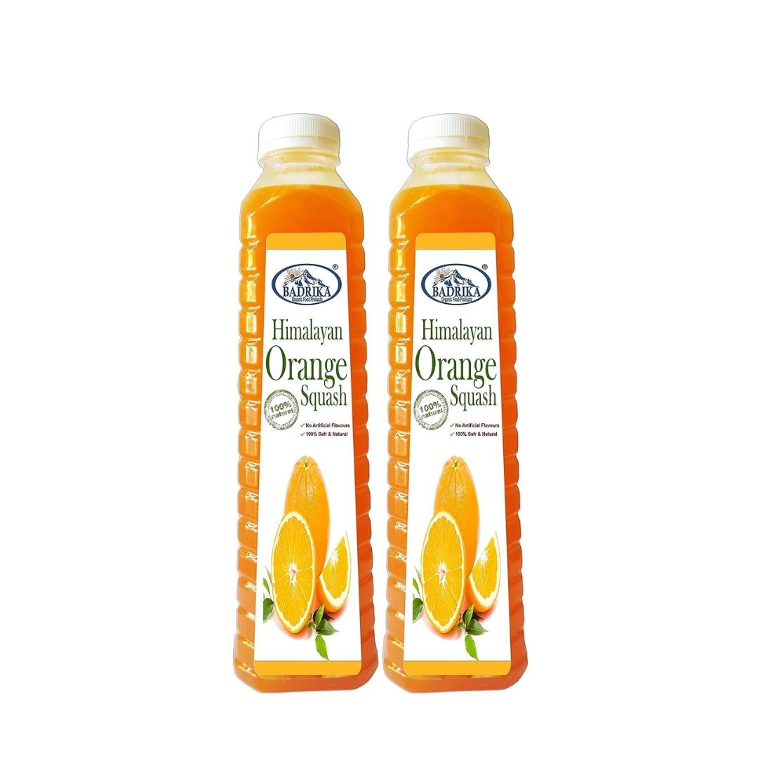 Badrika Pure Natural Himalayan Malta(Orange) Squash