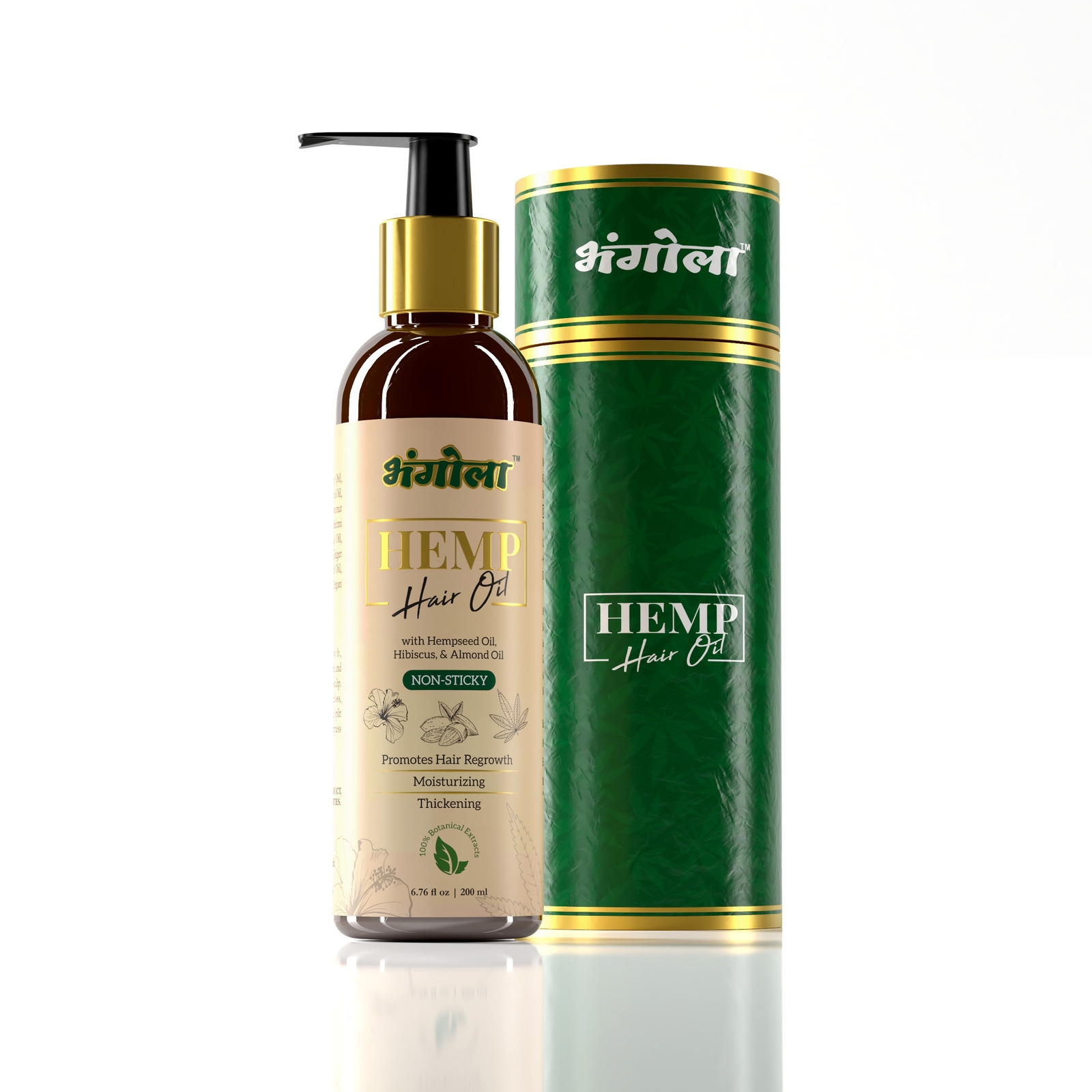 Bhangola Hemp Hair Oil 