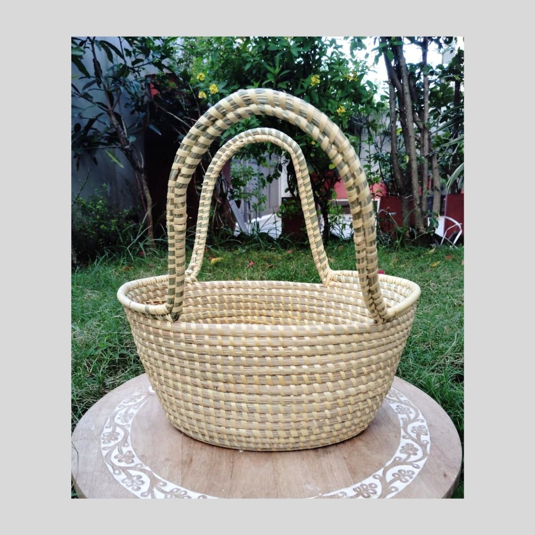 Baaduli- Multi Purpose Handmade Basket, Eco-Friendly basket for Fruits and Vegetables