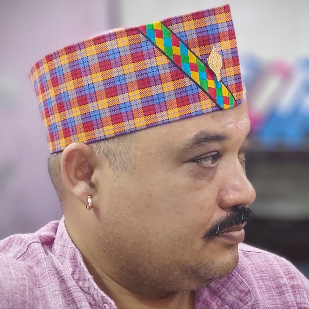 Uttraksh Traditional Cap Of UttarakhandTwill fabric