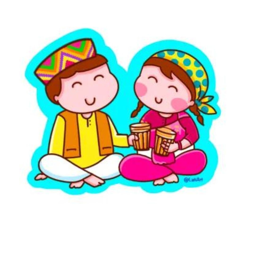 Lati art-Rung Couple magnet 