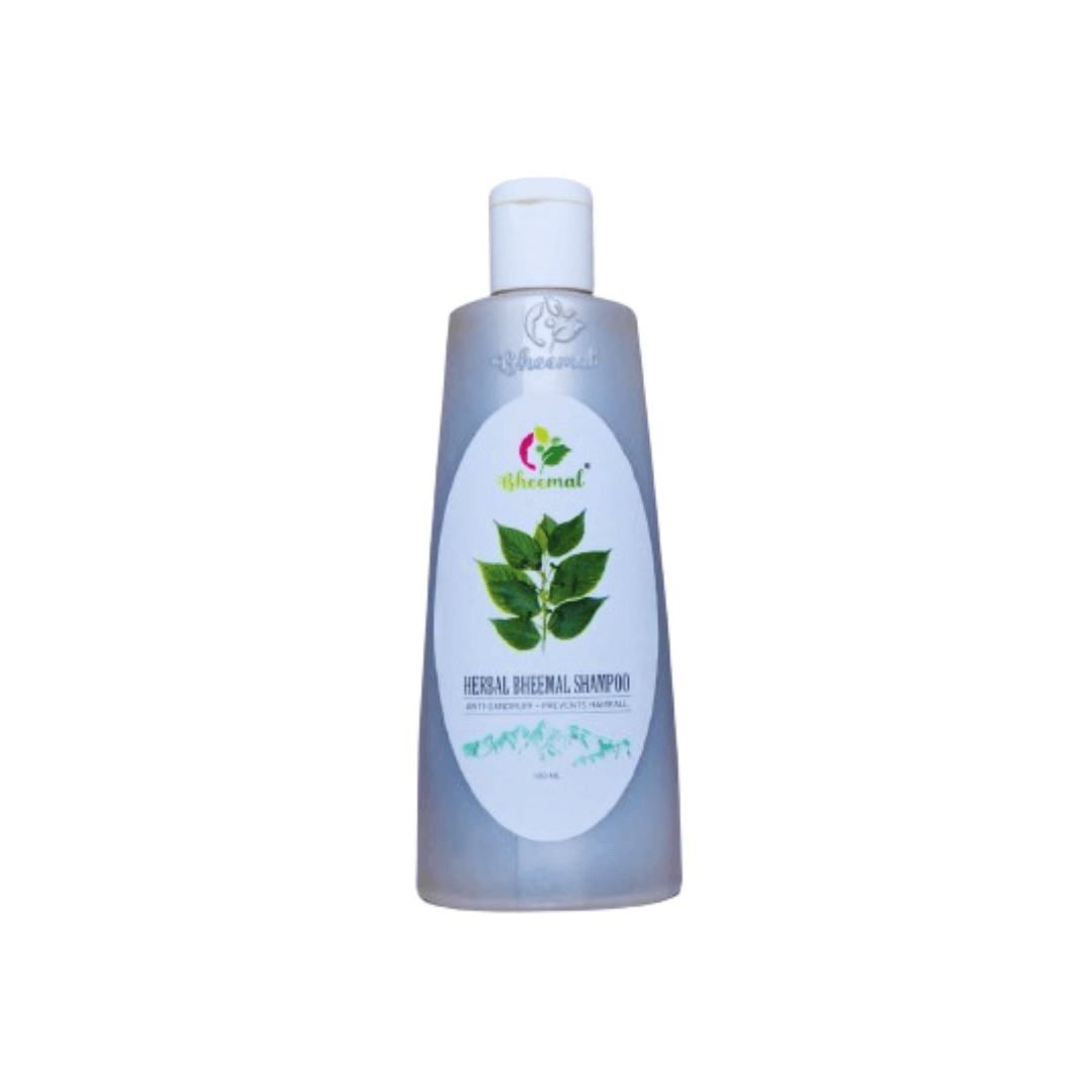 Bheemal Herbal Shampoo | "Now available in new packaging."|