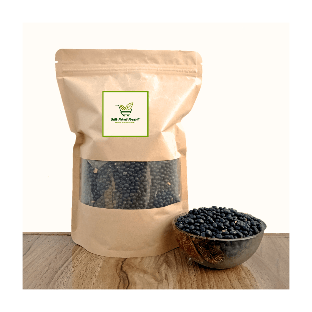  Pahadi Kala Bhatt/ Natural Black Soyabean