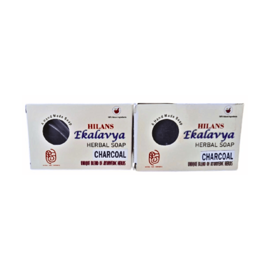 Ekalavya Herbal Charcoal Soap( Set Of 2 )