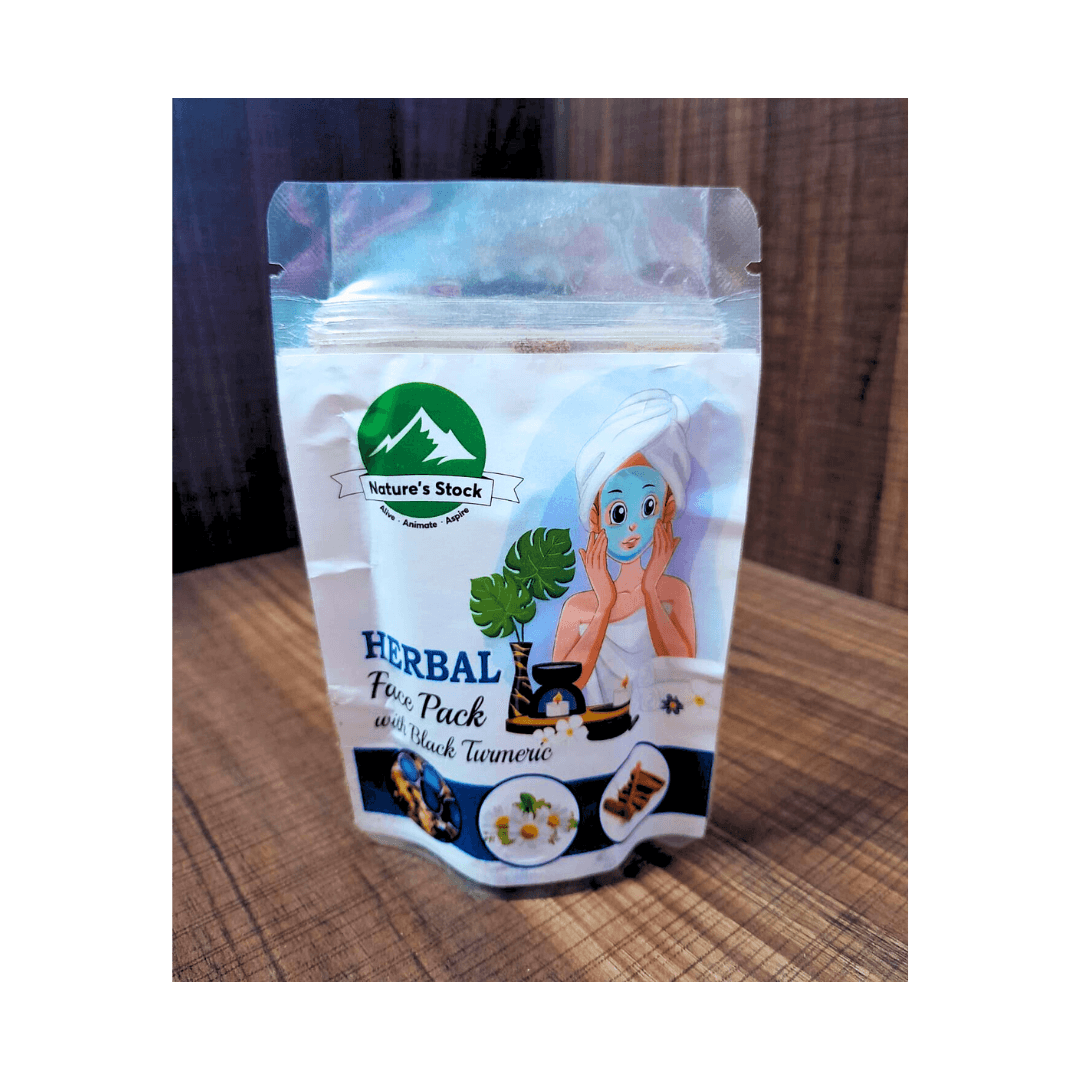 Nature" Stock Herbal Face Pack