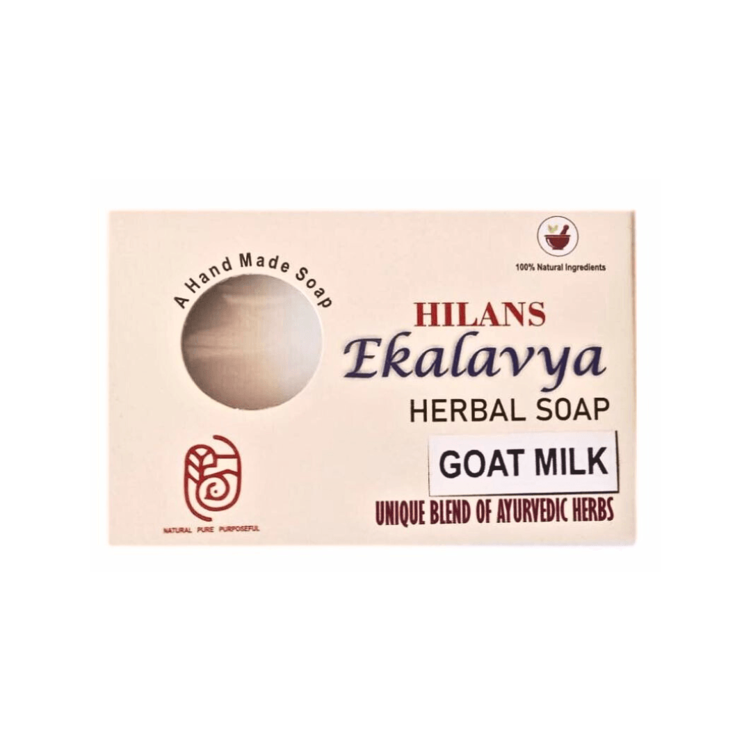 Hilansh Ekalavya Herbal Goat Milk Soap (Set Of 2) 