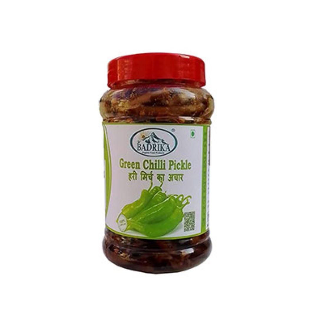 Badrika Pure Home-Made Green Chilli Pickle 