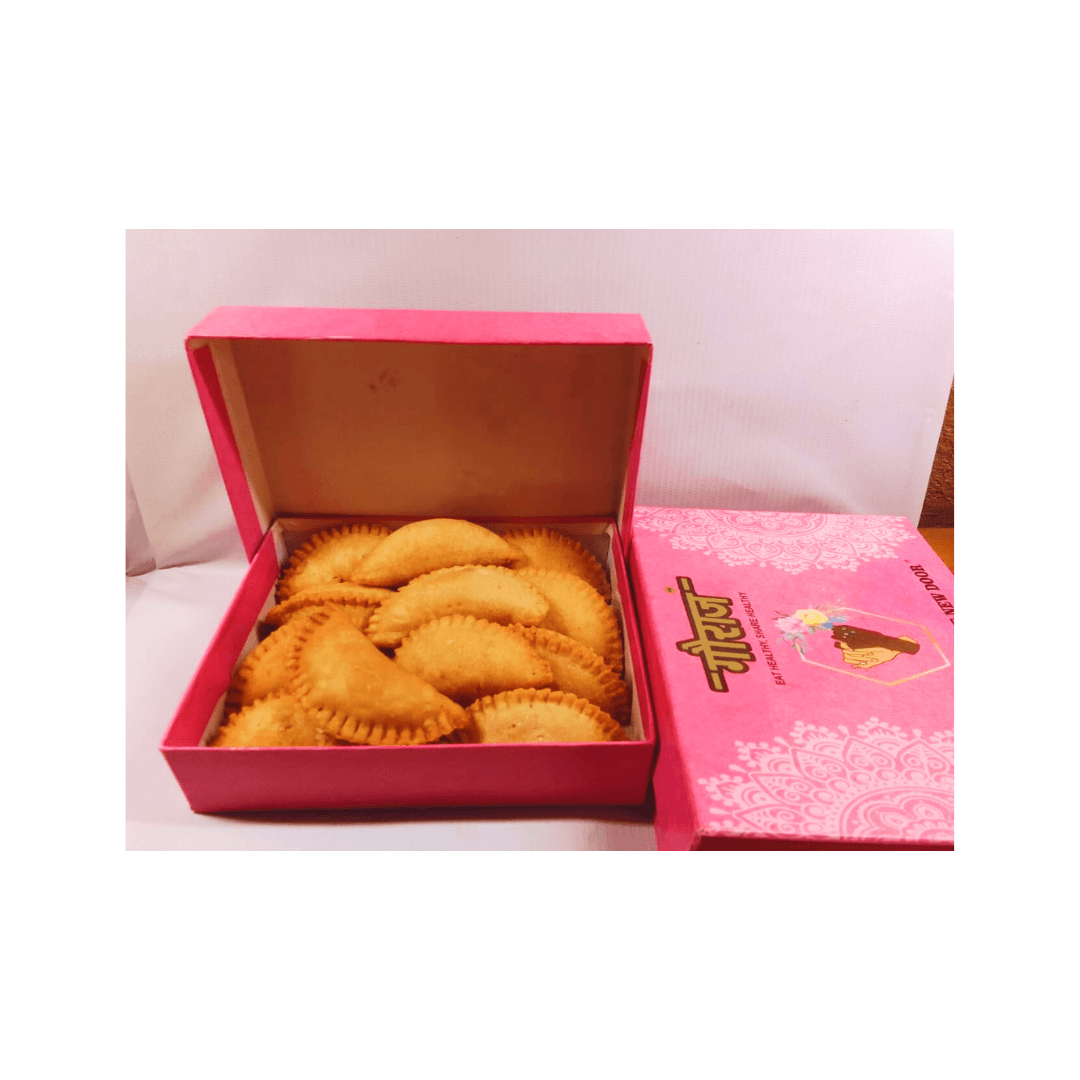 Gauraj Special Dry Fruit Khand Gujiya 