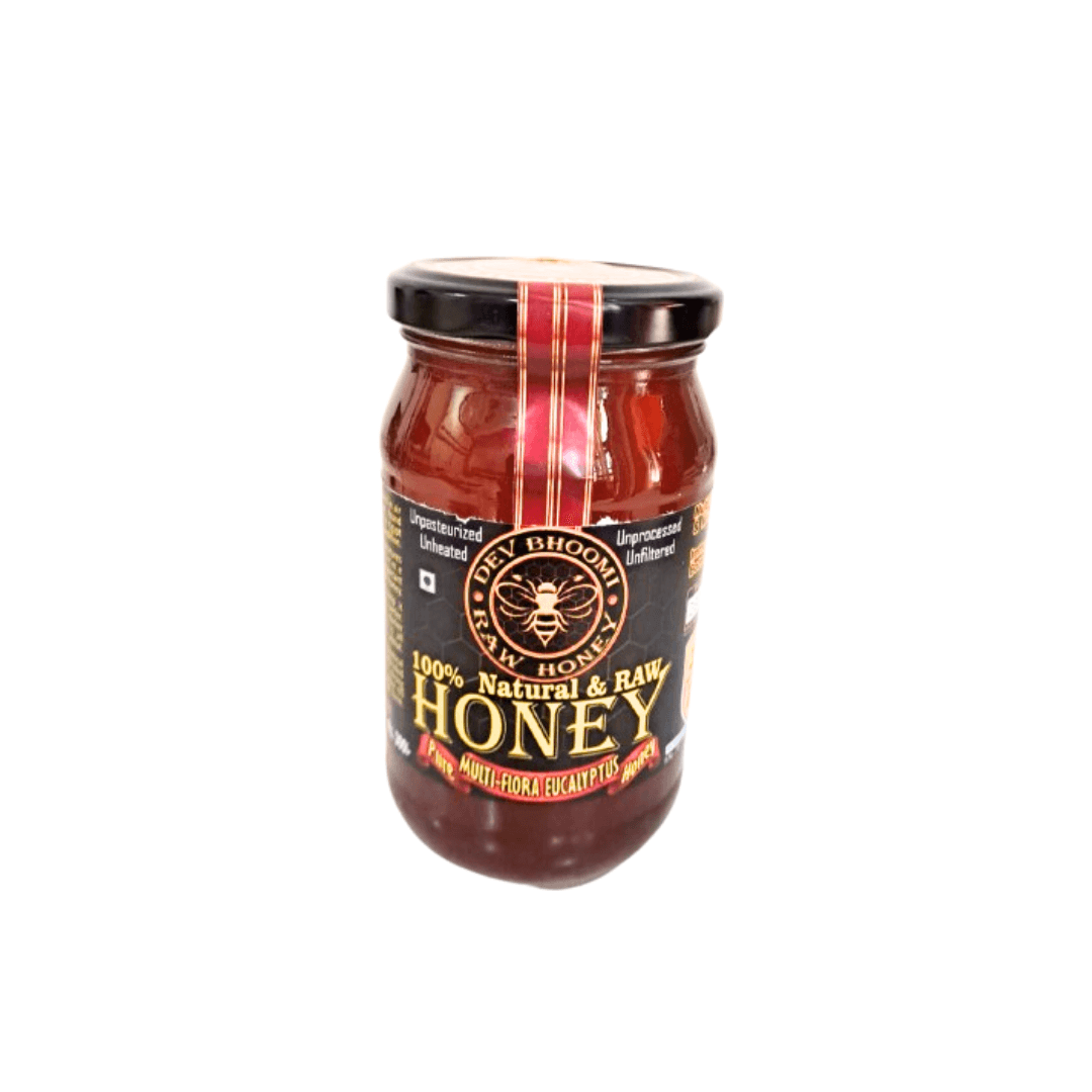 Dev Boomi Natural Raw Multiflora Eucalyptus forest Honey from Uttarakhand