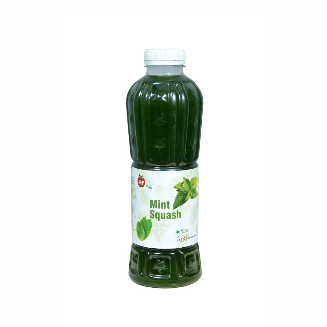 Pure Natural Uttarakhand Mint Squash (750 ml )