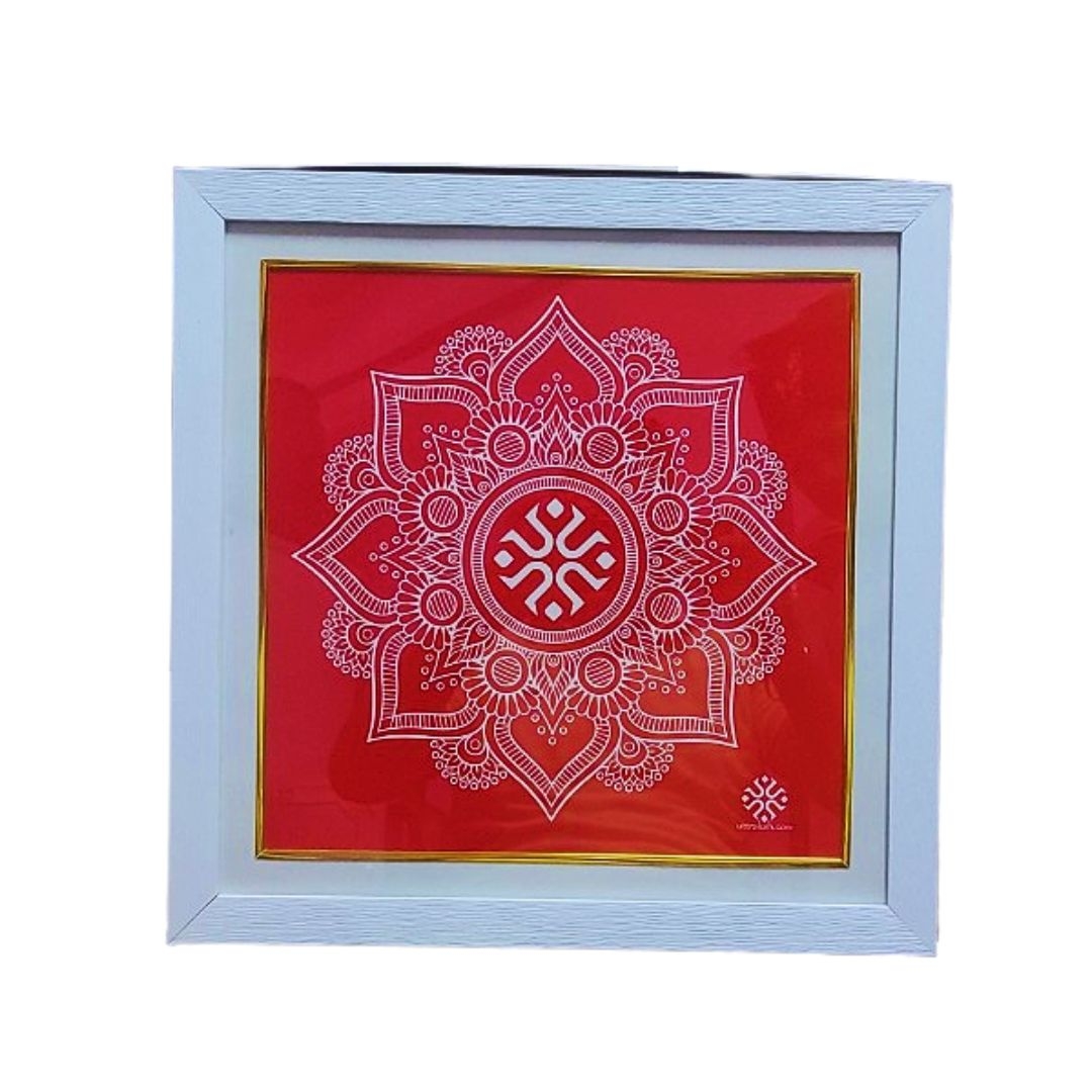 Uttraksh Traditional Wall Hanging Aipan Art Of Uttarakhand 