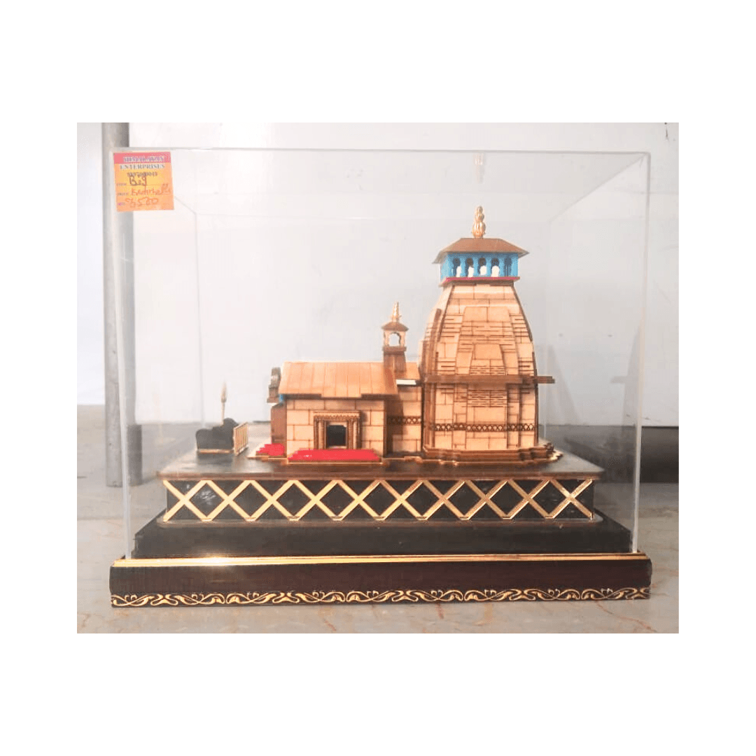 Shri Kedarnath Temple with Acrylic Box