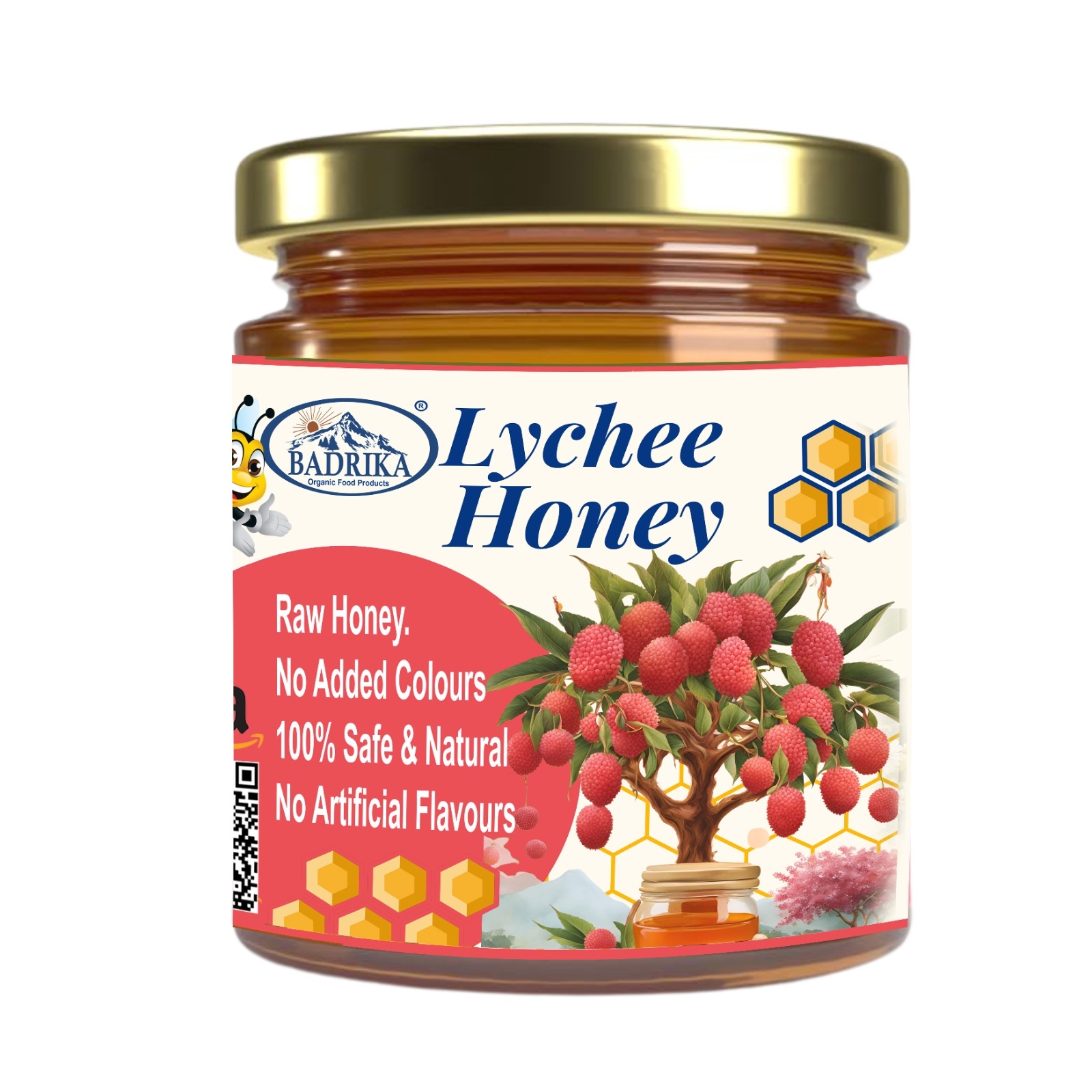 Badrika Natural Raw Lychee Honey