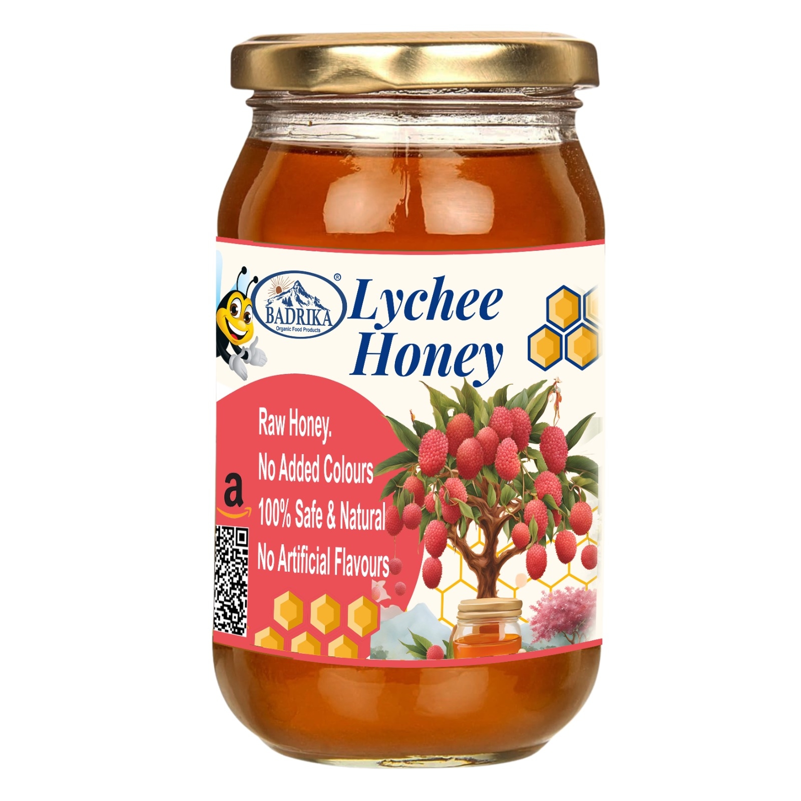 Badrika Natural Raw Lychee Honey