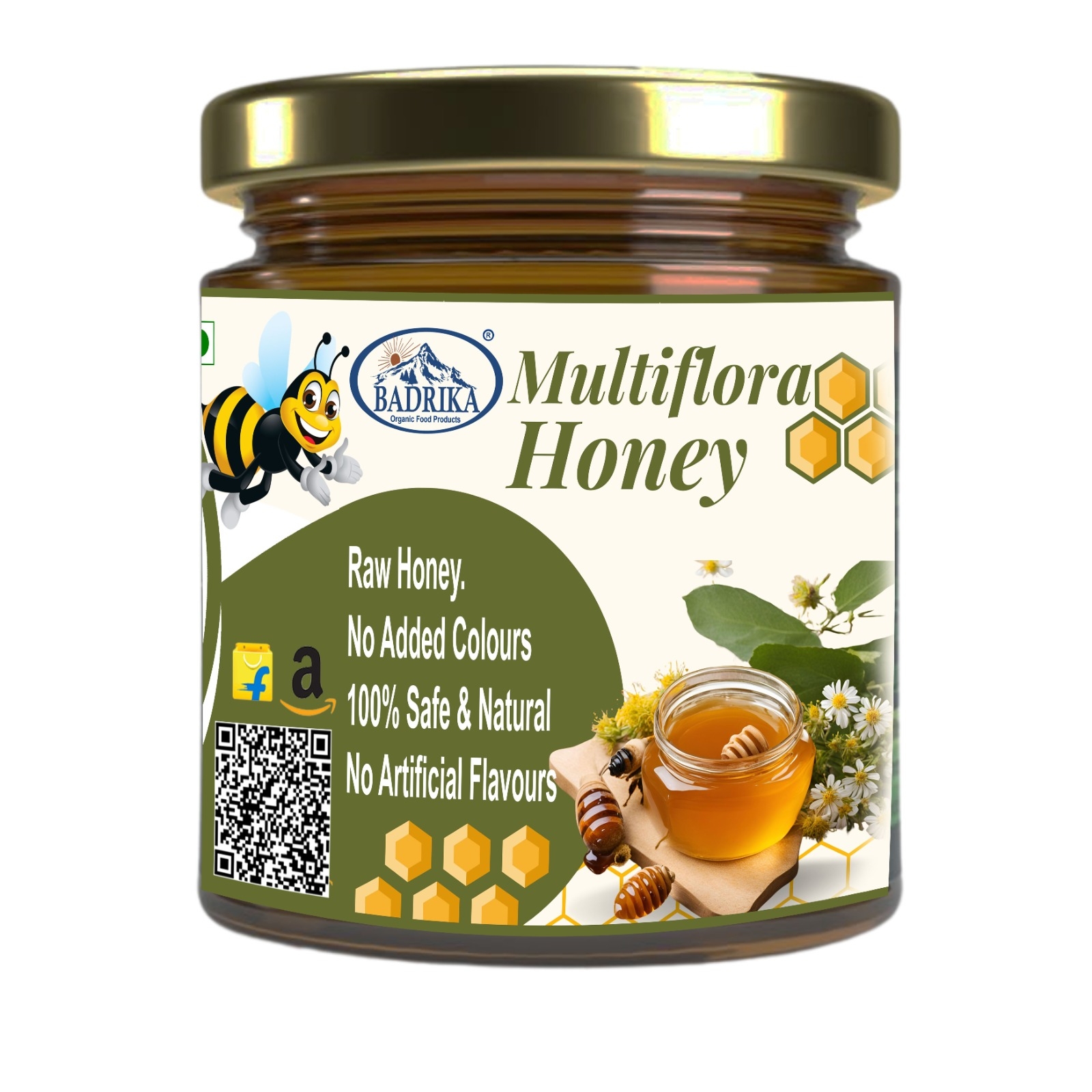 Badrika Pure Natural Himalayan Multiflora Honey