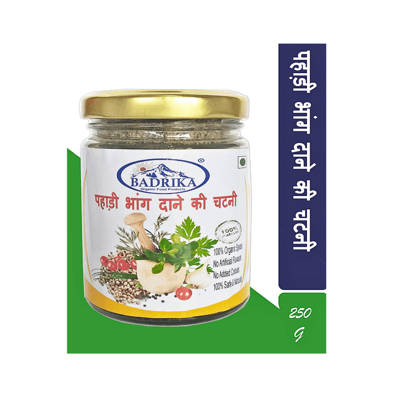 Badrika Organic Pahari Bhang Dana Chutney 