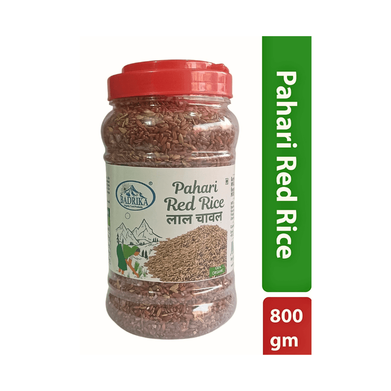 Pahadi Red Rice – Naturally Sourced from the Hills of Uttarakhand