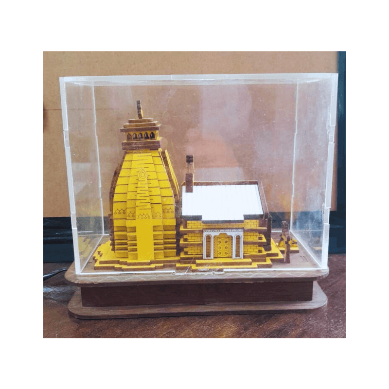 Shri Kedarnath Temple with Acrylic Box