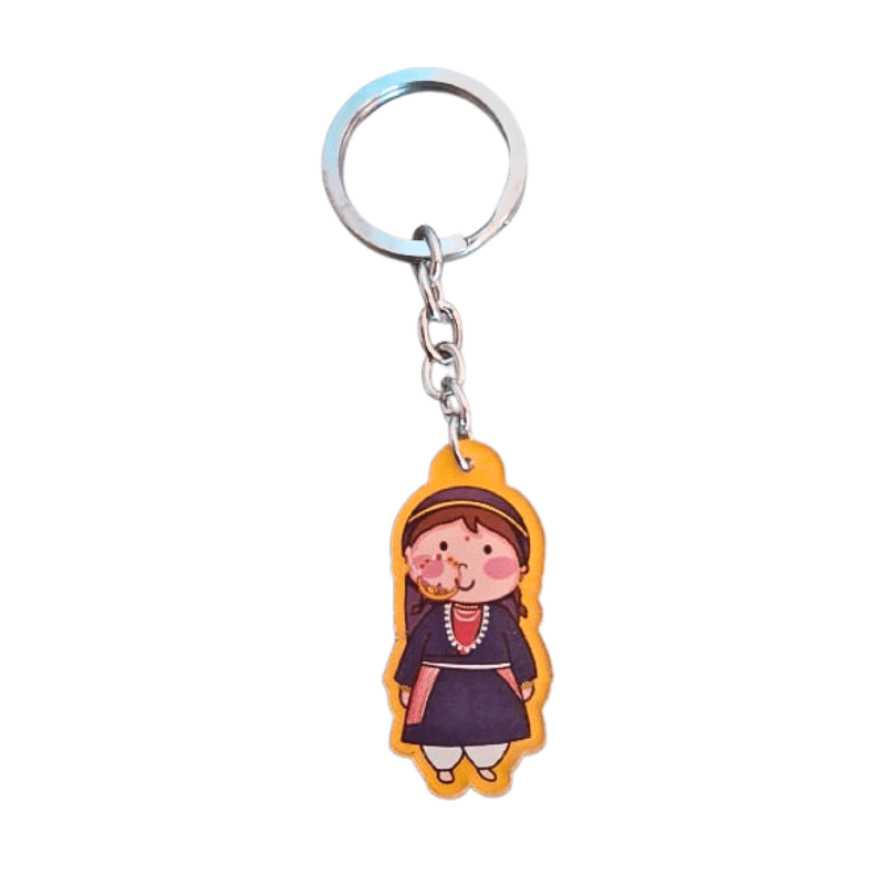 Lati Art - Lati Keychain 