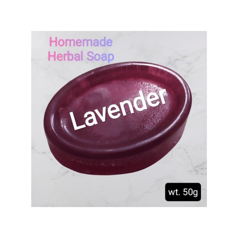 Handmade Lavender Soap Pack of 4