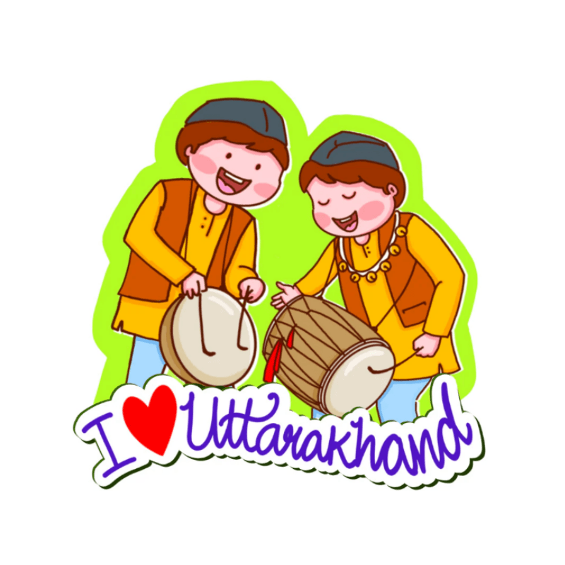 Lati Art - Dhol Damau magnet