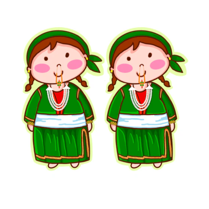 Lati art-Jaad lati magnet 2 PCS, 