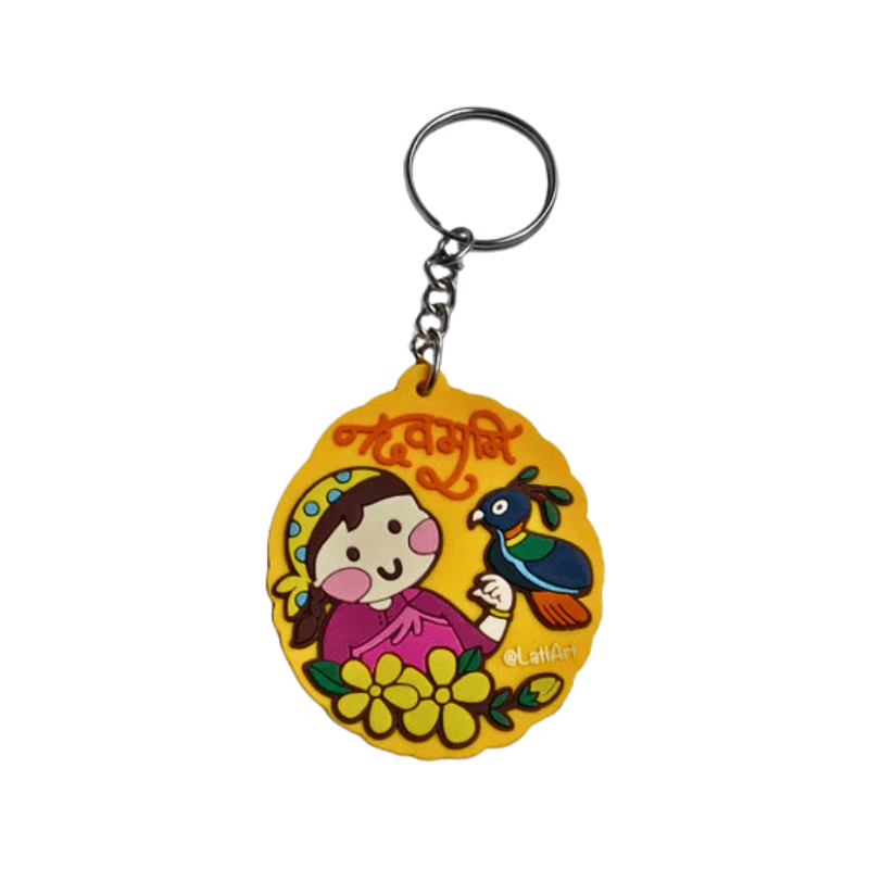 Dev Bhoomi keychain | Reflecting the cultre of Uttarakhand