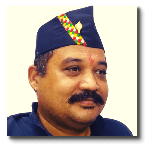  Uttarakhand Traditional Pahadi Topi (Navy Blue)