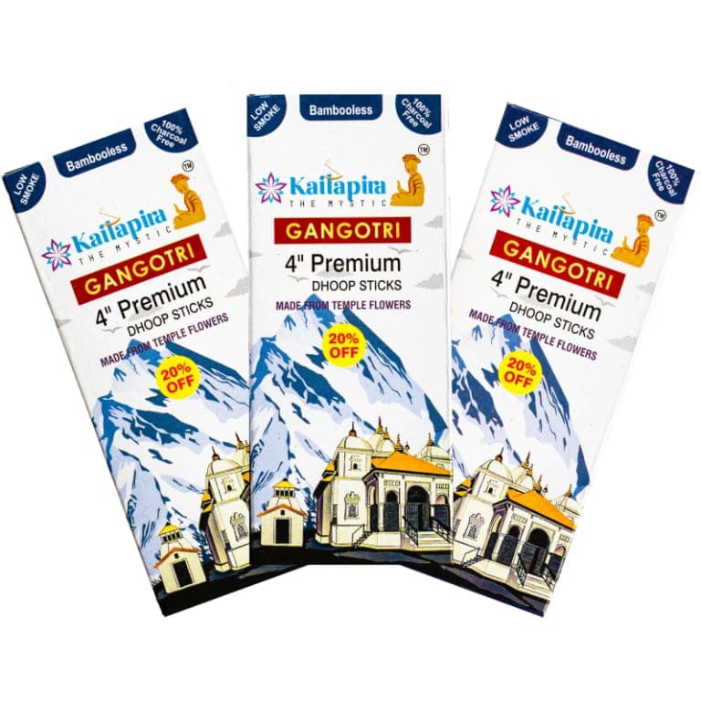 kailapira Gangotri 4inch dhoop stick(12 boxes )