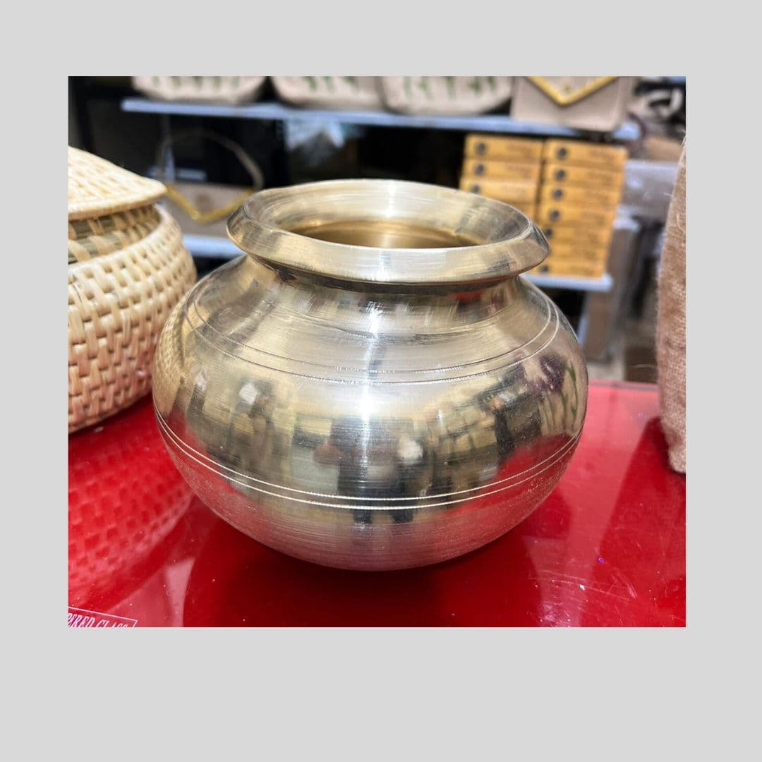 Baaduli - Bhaddu Traditional Utensil of Uttarakhand|Pure Brass Handi Patila/ Pahadi bhaddu