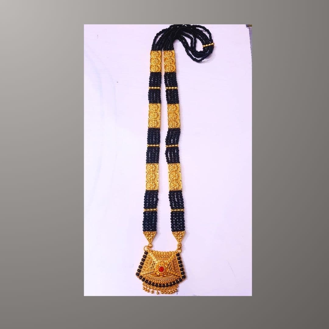 Uttarakhand Traiditional Artifical Jewellery Mangalsutar (chareu) 