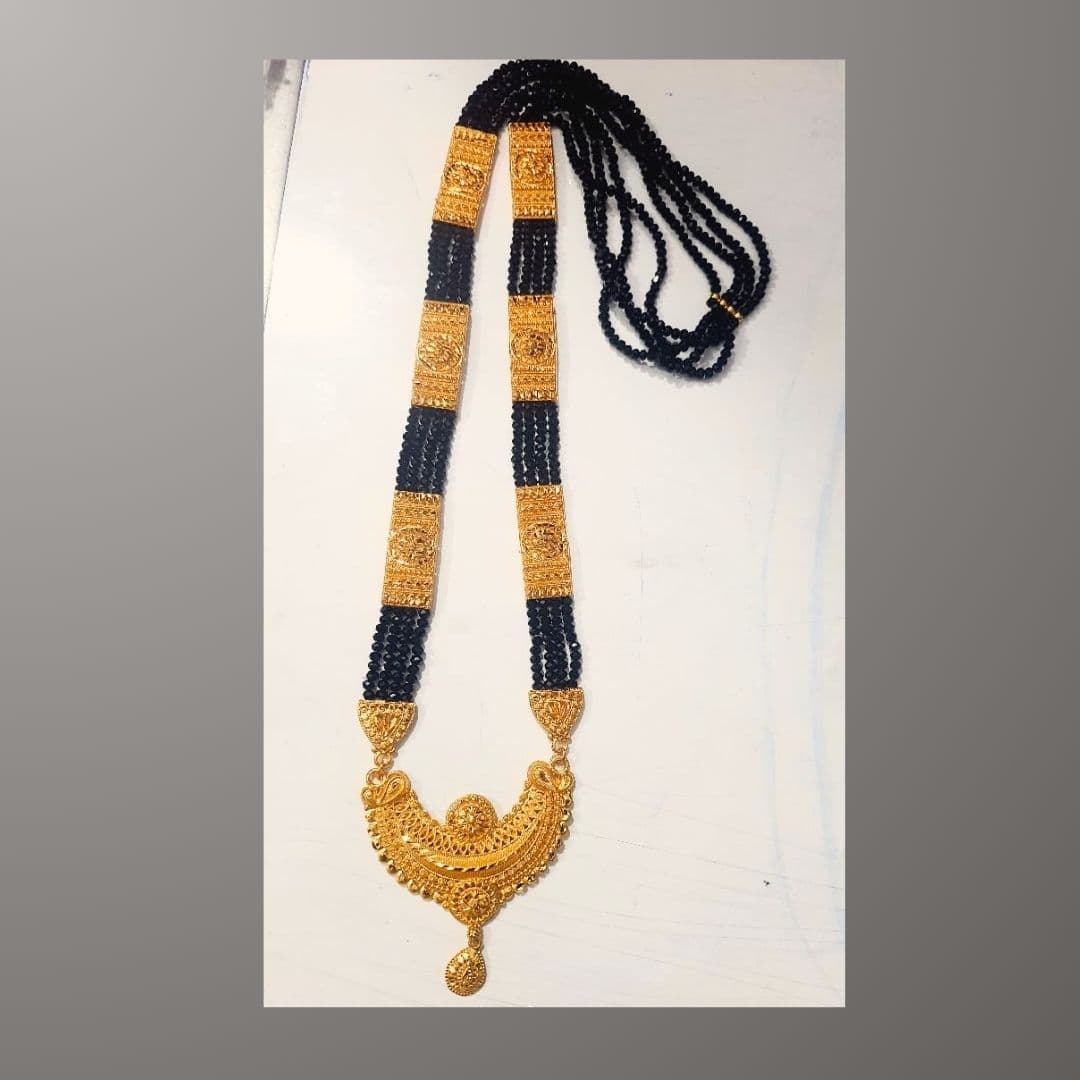 Uttarakhand Traiditional Artifical Jewellery Mangalsutar (chareu) 