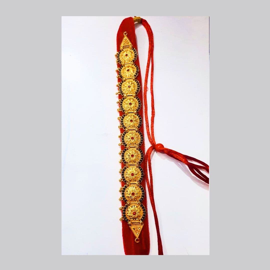 Traditional gold Plated Pahadi Guluband/Uttarakhand necklace/Garhwali Guluband for women