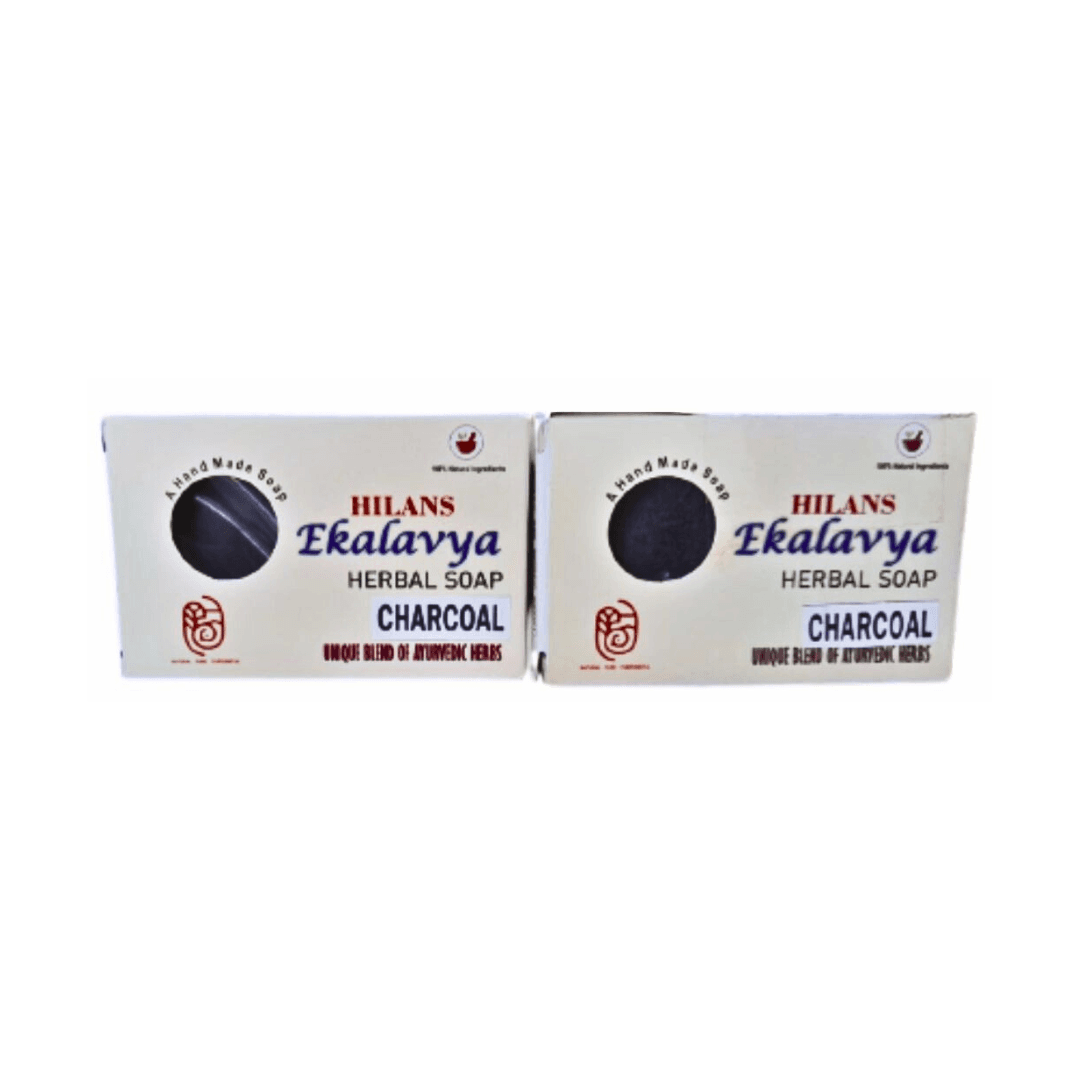 Ekalavya Herbal Charcoal Soap( Set Of 2 )