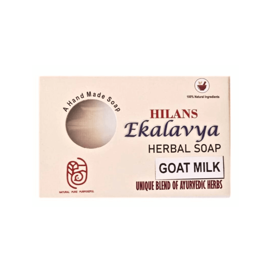 Hilansh Ekalavya Herbal Goat Milk Soap (Set Of 2) 