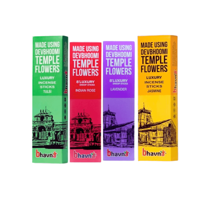 Bhavna Luxury Incense Sticks (Blessing Pack of 4)