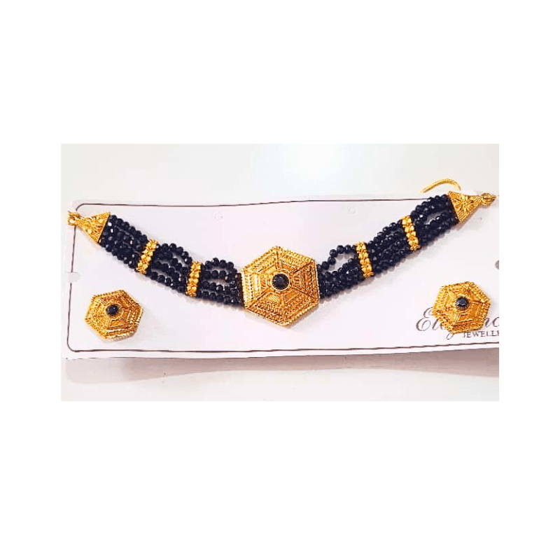 Traditional Pahadi Choker & Kanful Set – Timeless Uttarakhandi Elegance