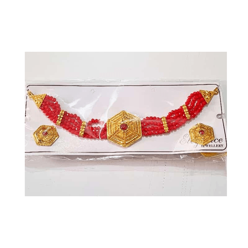 Traditional Pahadi Choker & Kanful Set – Timeless Uttarakhandi Elegance
