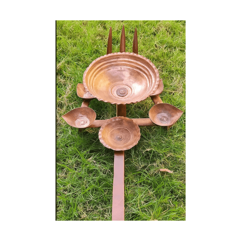 Baaduli traditional copper Dhoopanu |Dhoopani