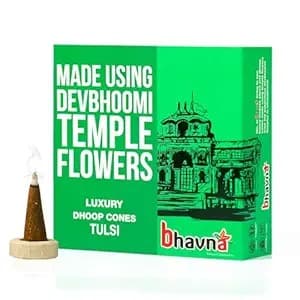 Bhavna Luxury Tulsi Dhoop Cones 