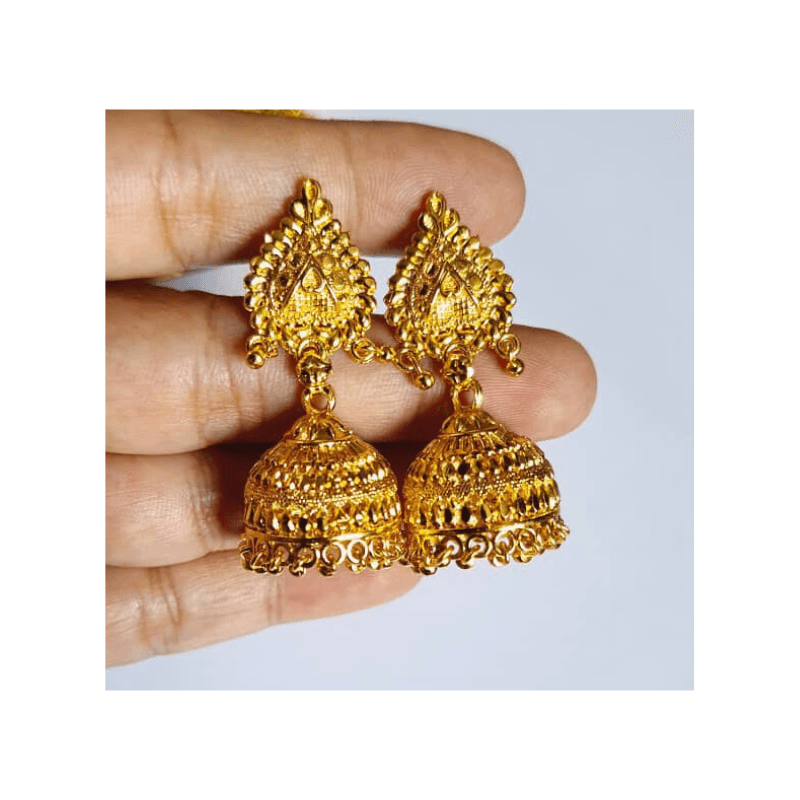 Traditional Artificial Jhumkey – Ethnic Handcrafted Earrings