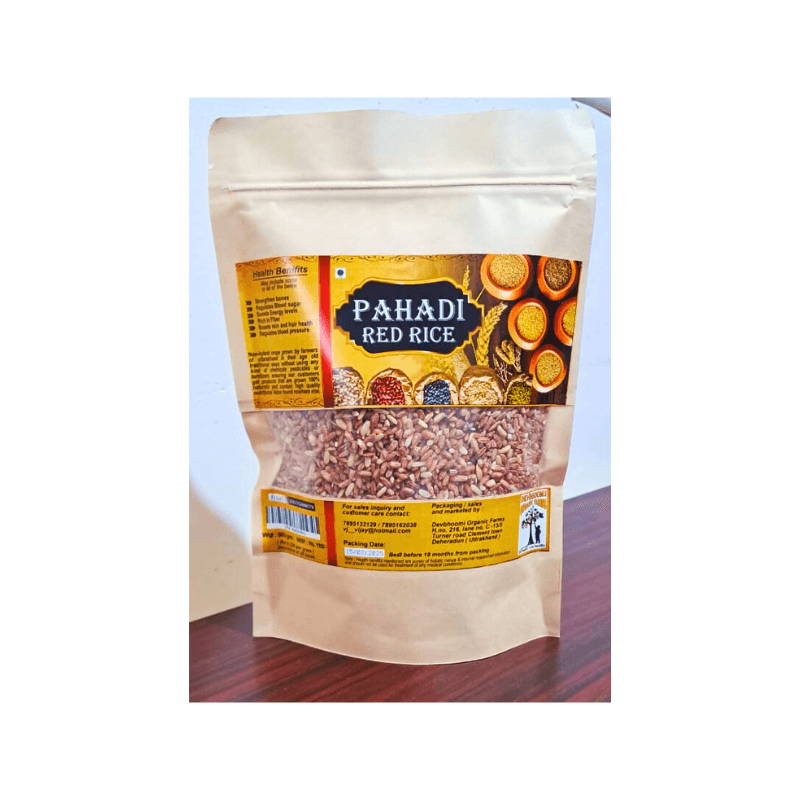 Pahadi Red Rice | 100% Natural Himalayan Laal Chawal